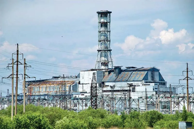 Chernobyl nuclear power plant.